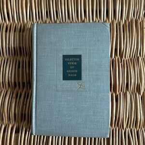 Selected Verse of Ogden Nash Hardcover Book